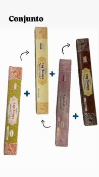 CONJUNTO DE INCENSOS DARSHAN NAG CHAMPA